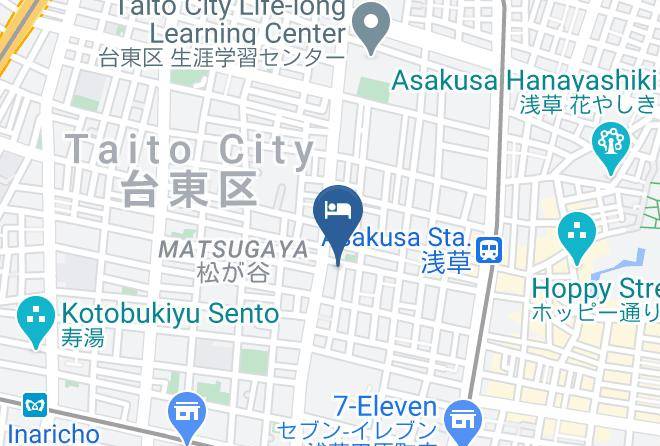 Taito Ward - Asakusa Homesuites Tokyo Maps