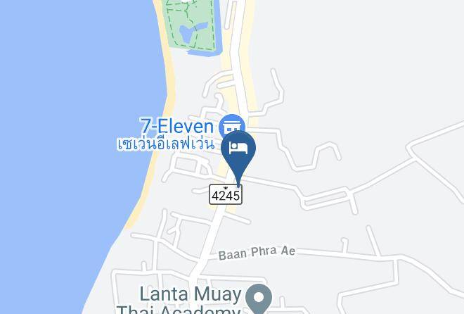 Amphoe Ko Lanta - Asama Bungalow Maps