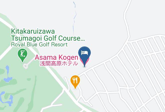 Tsumagoi Vil Agatsuma District - Asama Kogen Hotel Maps