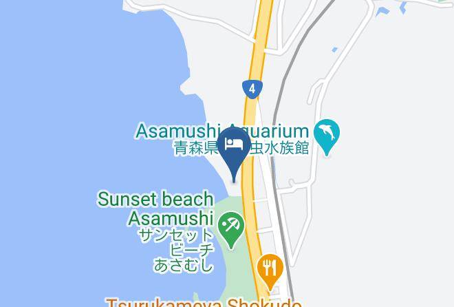 Aomori City - Asamushi Sakura Kanko Hotel Maps