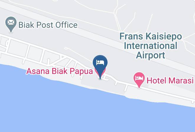 Biak Numfor Regency - Asana Biak Papua Maps