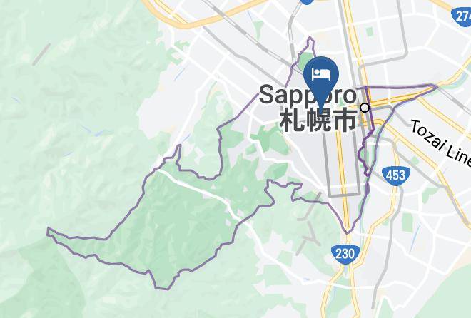 Sapporo City Chuo Ward - Asano Hotel Maps