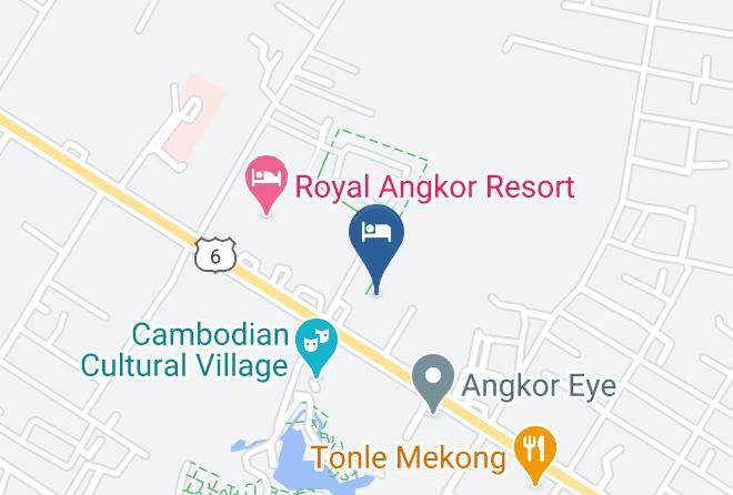 Asarita Angkor Resort & Spa Karte - Siem Reap - Siem Reab Town