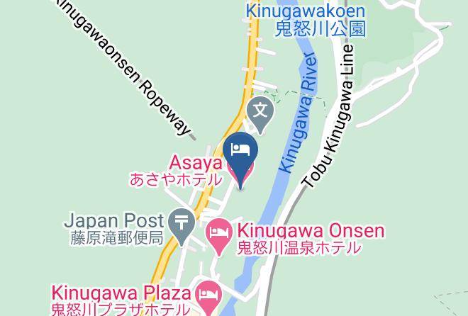 Nikko City - Asaya Hotel Maps