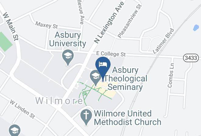 Asbury Inn & Suites Map
