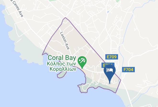 Cyprus - Ascos Coral Beach Hotel Maps