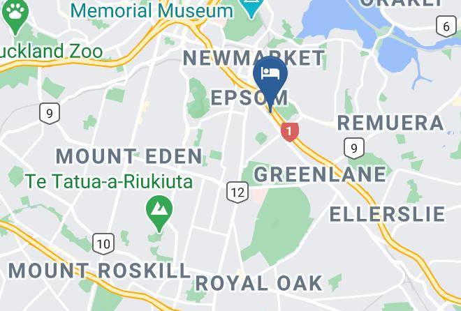 Auckland Epsom - Ascot Epsom Motel Maps