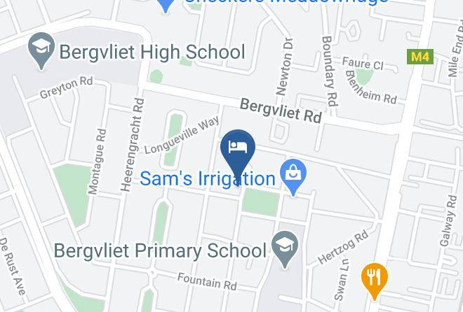 City Of Cape Town - Ascot Gardens Self Catering Accommodation Maps