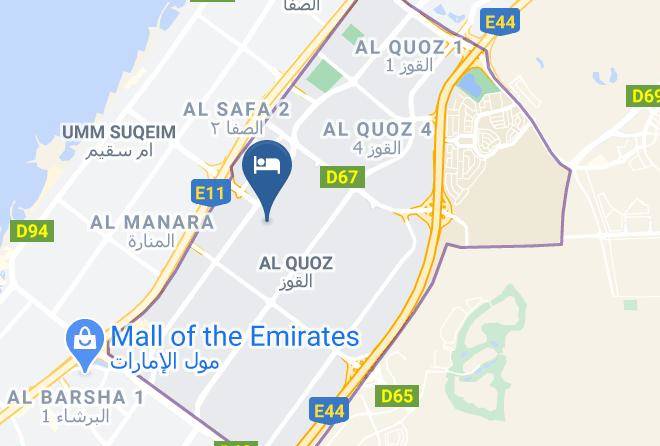 Dubai - Ascot Hotel Maps