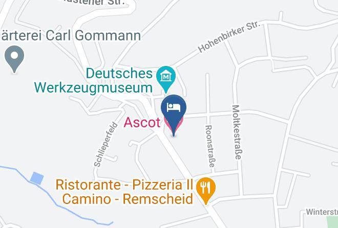 Remscheid - Ascot Hotel Maps