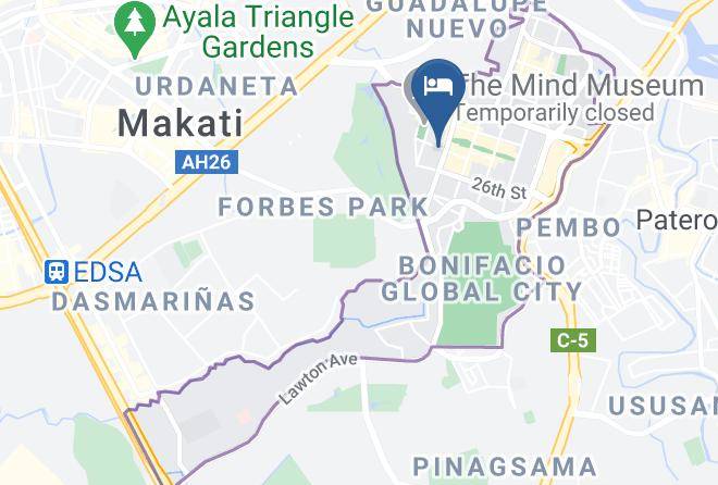 Metro Manila - Ascott Bonifacio Global City Manila Maps