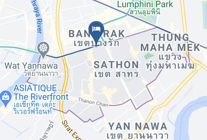 Phra Nakhon - Ascott Sathorn Bangkok Maps