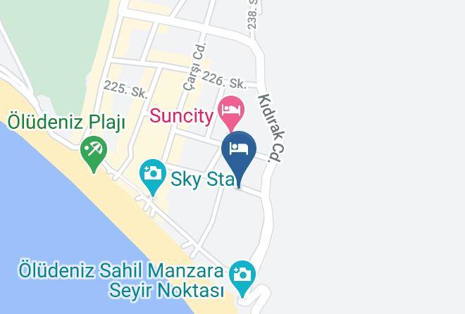 Fethiye - Belcekiz Beach Club Maps