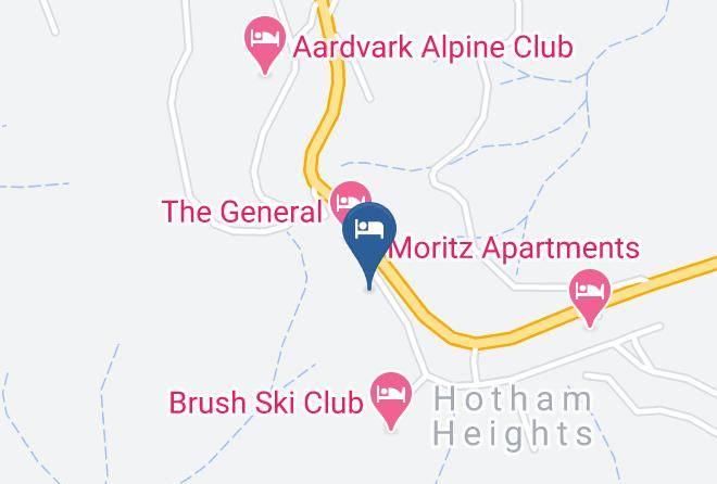 Asgaard Alpine Club Mt Hotham Map