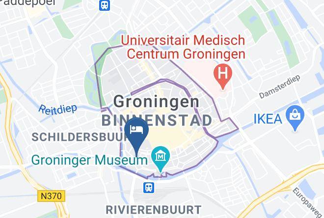 Groningen Groningen Centrum - Asgard Hotel Maps