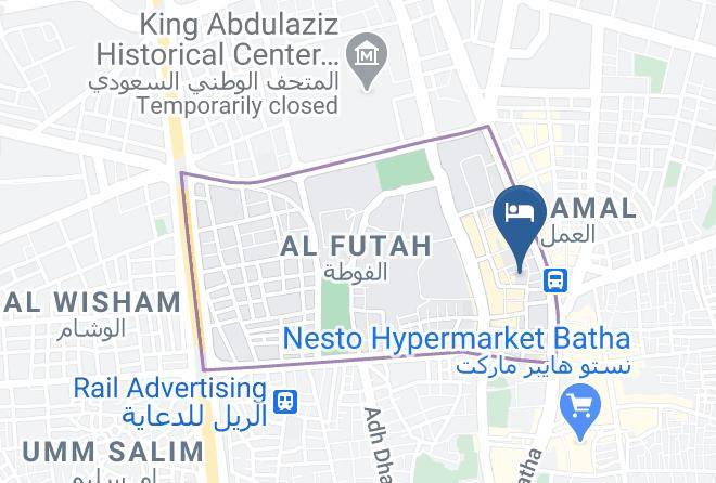 Ash Sharq Hotel Map