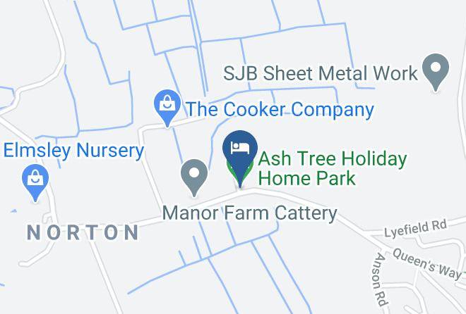North Somerset - Ash Tree Holiday Home Park Maps