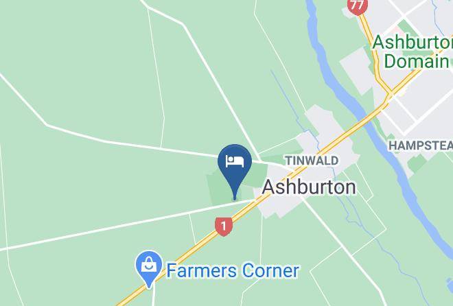 Ashburton - Ashburton Holiday Park Maps