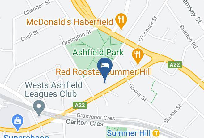 Inner West - Ashfield Motor Inn Maps