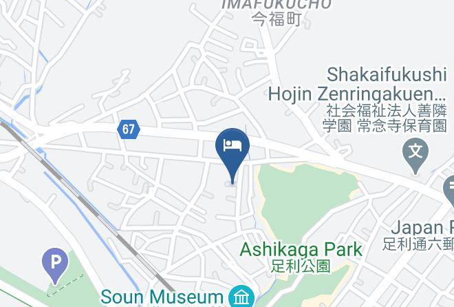Ashikaga City - Ashikaga Business Hotel Maps