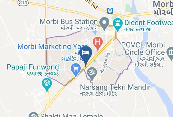 Morbi - Ashirvad Hotel Maps
