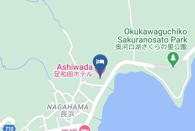 Fujikawaguchiko Townminamitsuru District - Ashiwada Hotel Maps