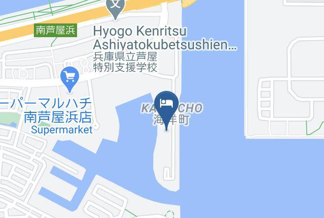 Ashiya City - Ashiya Baycourt Club Spa & Resort Maps