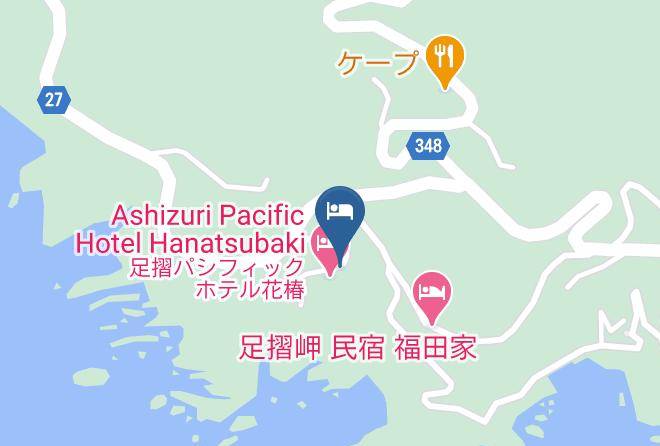 Tosashimizu City - Ashizuri Pacific Hotel Hanatsubaki Maps
