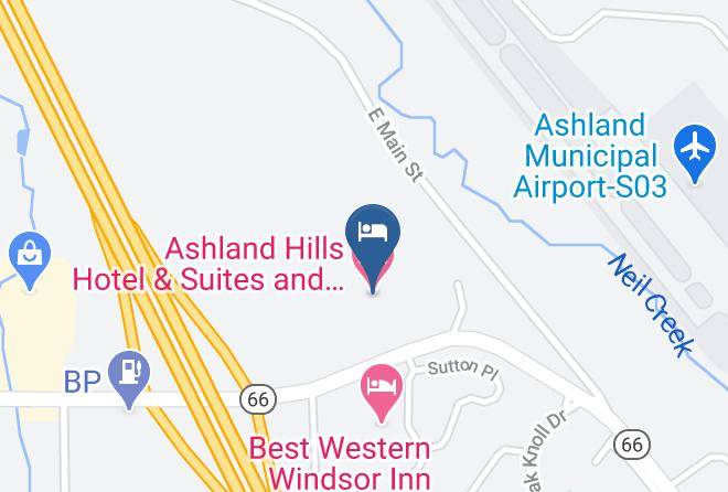 Jackson - Ashland Hills Hotel & Suites And Convention Center Maps