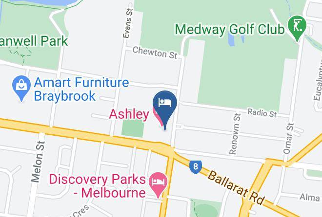 Maribyrnong - Nightcap At Ashley Hotel Maps