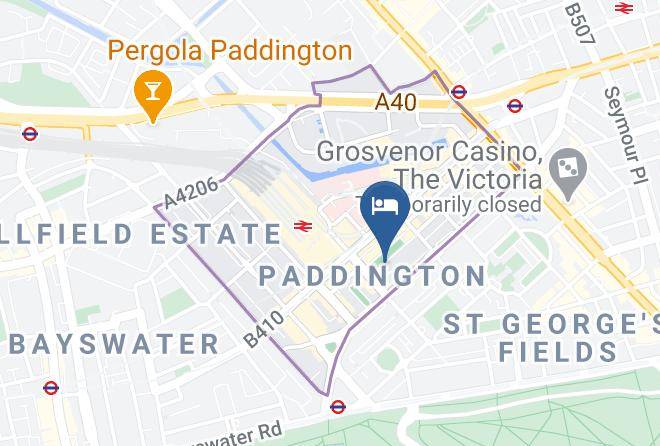 London - Ashley Hotel Maps