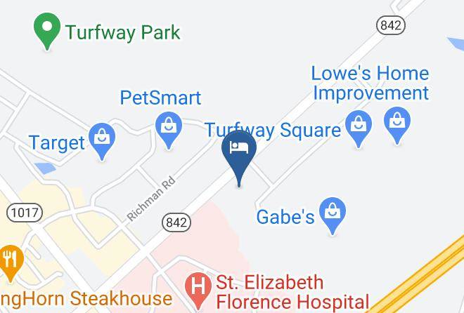 Ashley Quarters Hotel Map