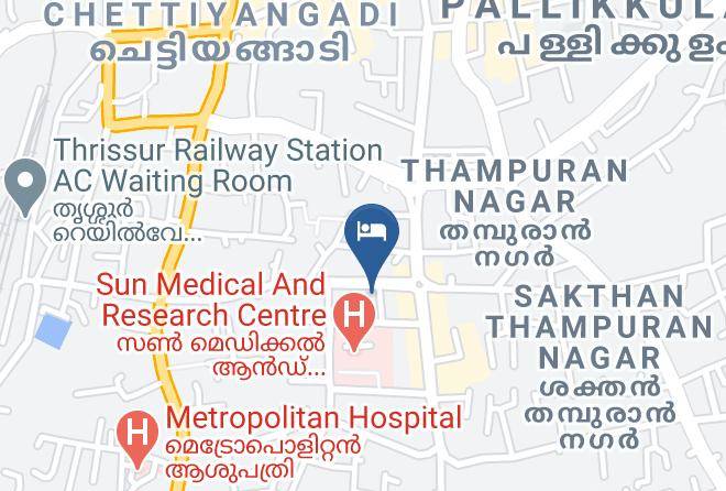 Thrissur - Ashoka Inn Maps
