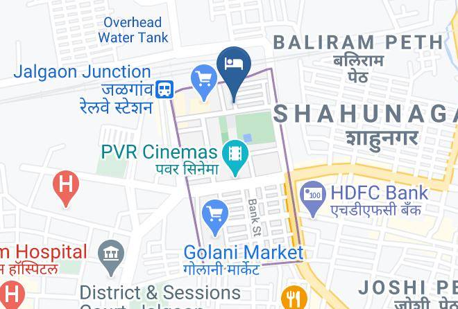 Jalgaon - Ashoka Palace Hotel Maps