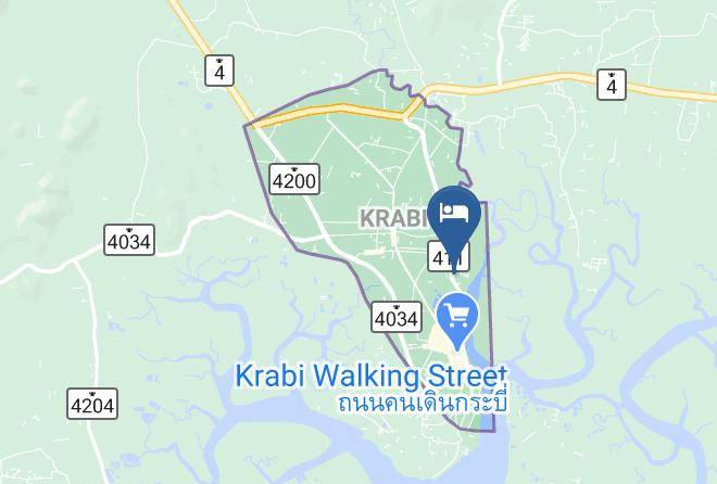 Mueang Krabi District - The Seens Hotel Maps