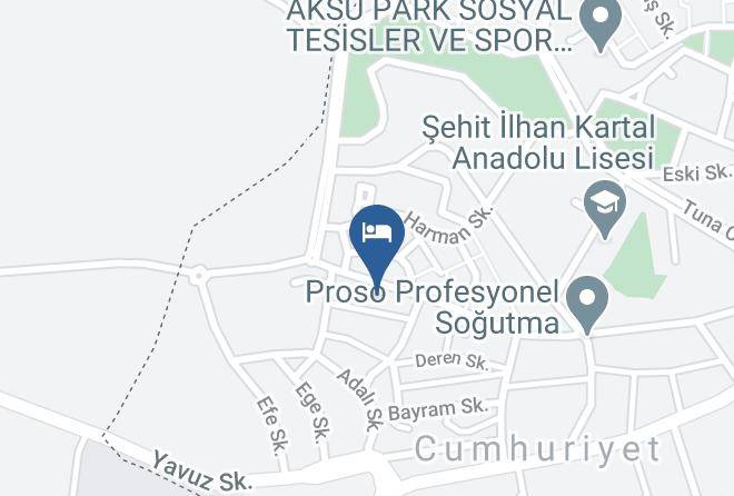 Cayirova - Asia Gold Otel Maps