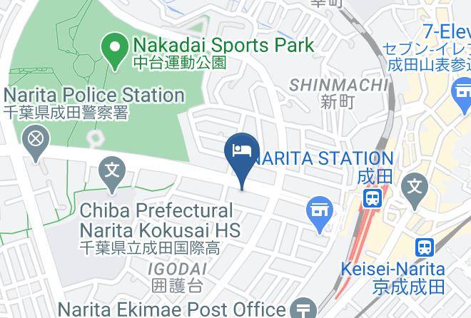 Narita City - Asia Hotel Narita Maps