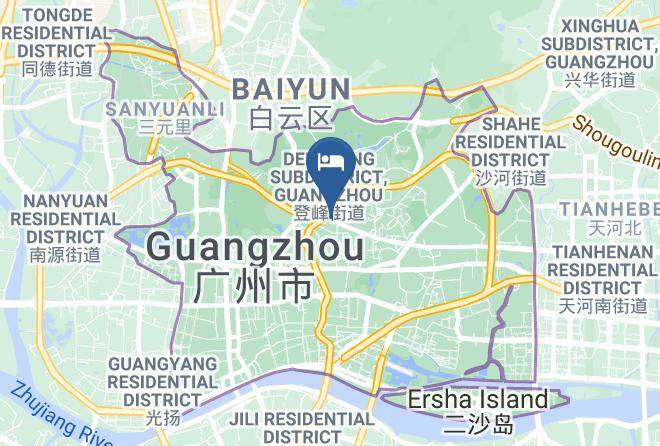 Guangzhou - Asia International Hotel Maps