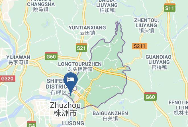 Zhuzhou - Asia International Hotel Maps