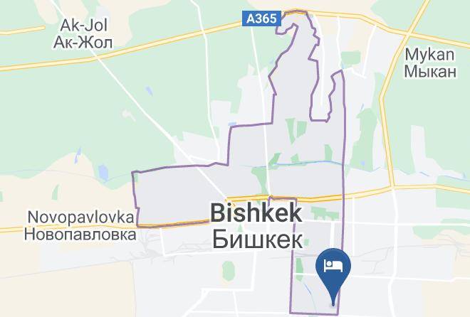 Bishkek - Asia Mountains Maps