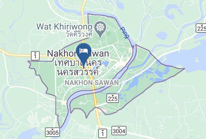 Asia Nakhon Sawan Hotel Map