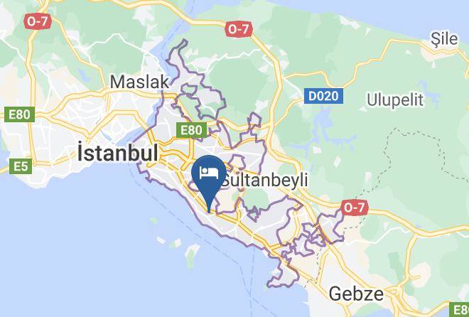 Maltepe - Asia Royal Suite Hotel Maps