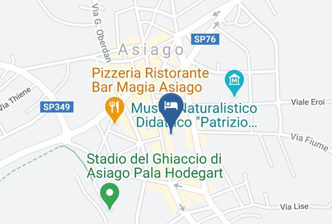 Vicenza - Asiago Sporting Hotel & Spa Maps