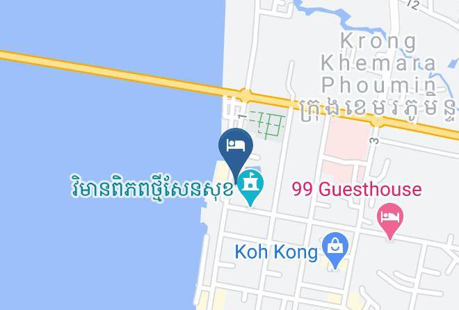 Khemrak Pumint Town - Asian Koh Kong Hotel Maps