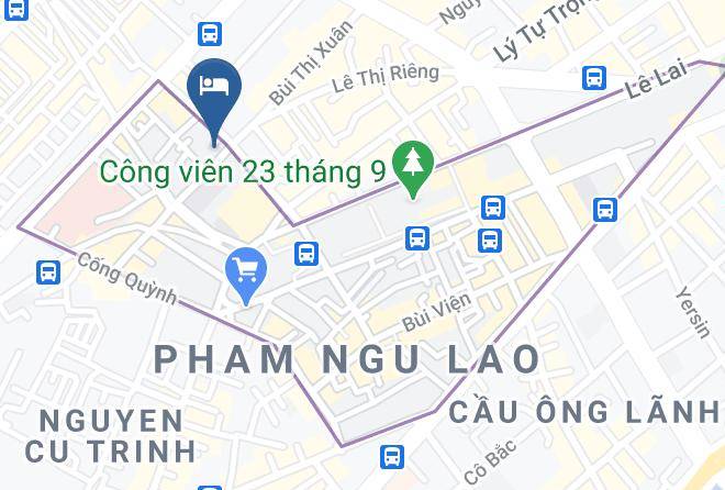 Phm Ngu Lao Street - Asian Ruby Select Hotel Maps