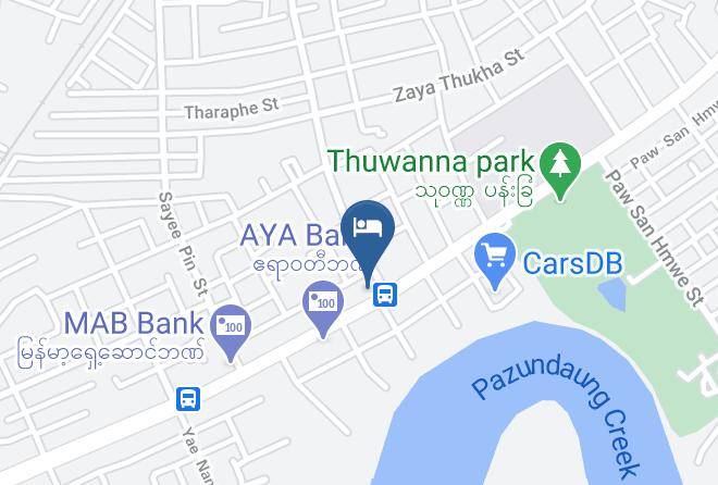 Yangon East - Asian Smile Hotel Maps