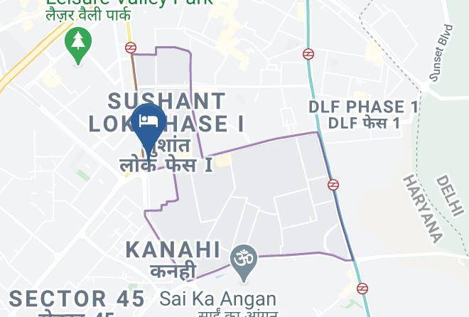 Gurgaon - Asian Suites Premium Maps