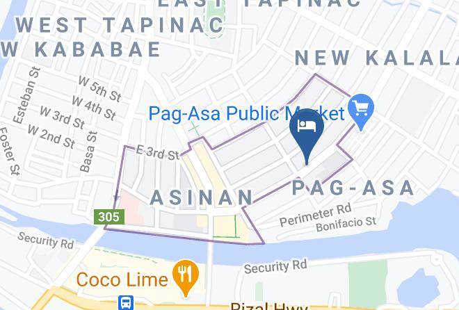 Zambales - Asiana Boutique Hotel Maps