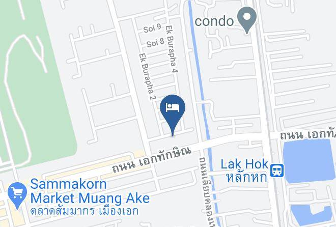 Amphoe Mueang Pathum Thani - Asias Boutique Club The Homestays Maps