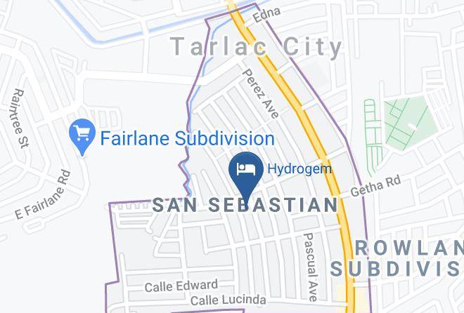 Tarlac - Asiaten Hotel Maps